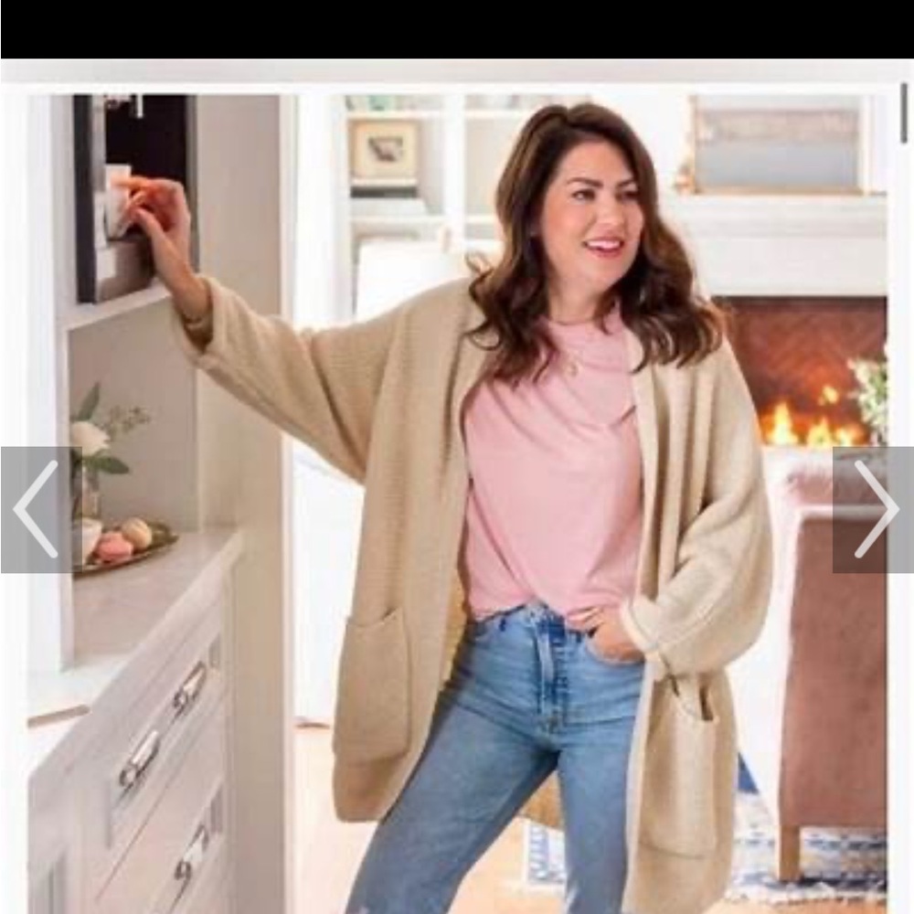 The Skinny x Jillian Harris The Erinn Boyfriend Cardigan